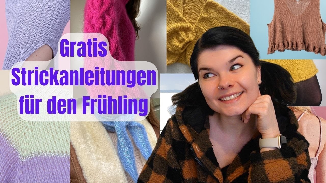Strickanleitungen für den Frühling | Gratis Anleitungen | Hobbii und Drops | Stricken