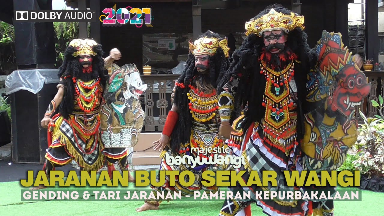 Jaranan Buto Sekar Wangi Cluring Live Pameran kepurbakalaan Banyuwangi 2021