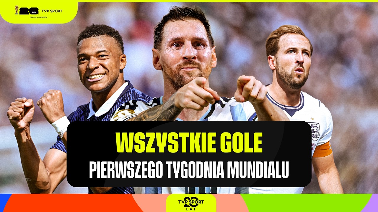 SKR&Oacute;T: WSZYSTKIE GOLE PIERWSZEGO TYGODNIA MUNDIALU!