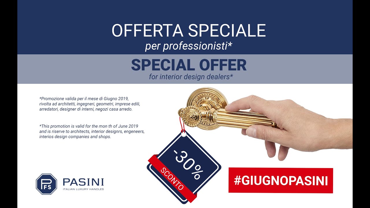 Offerta Speciale per Professionisti dell'Arredo