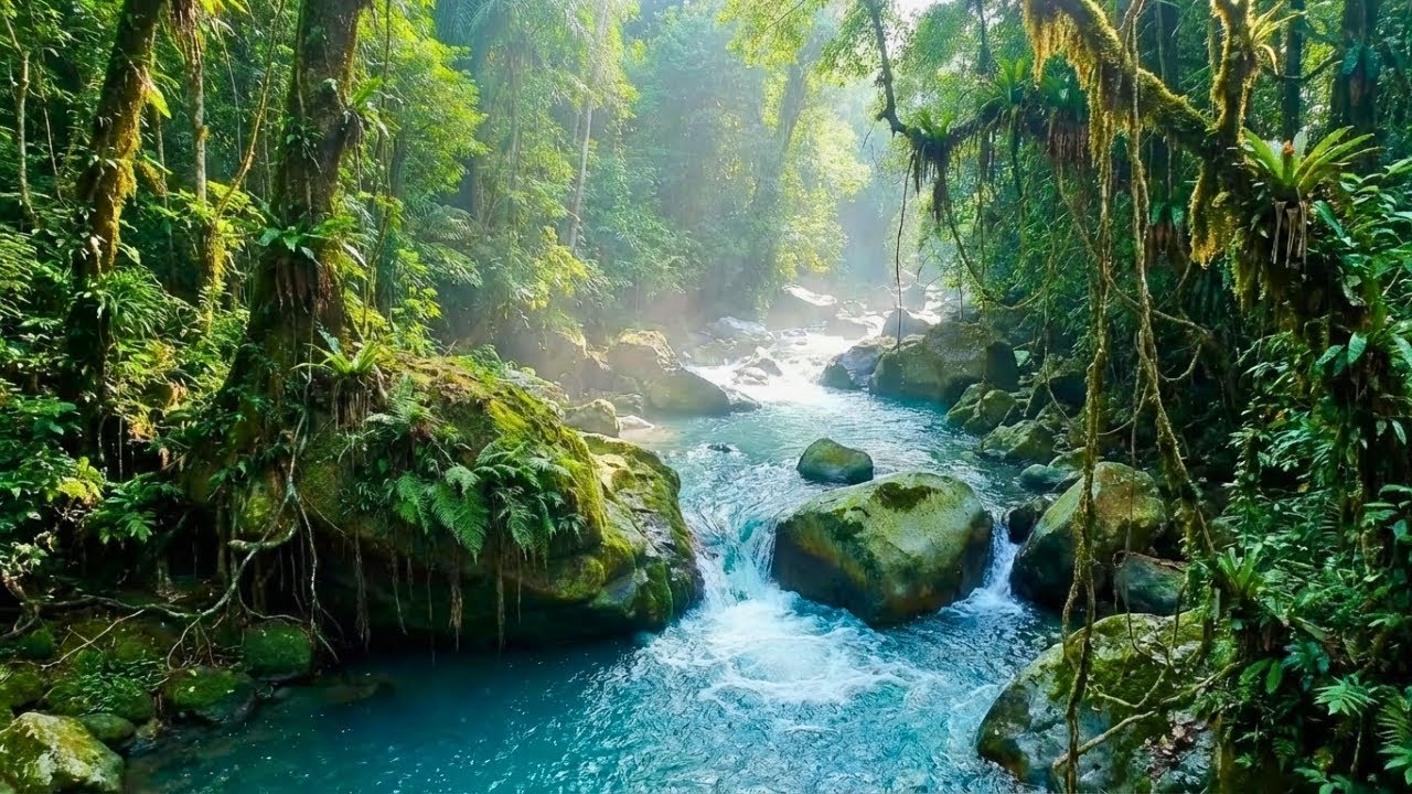 River Sounds – Gentle Water Flowing in Nature
