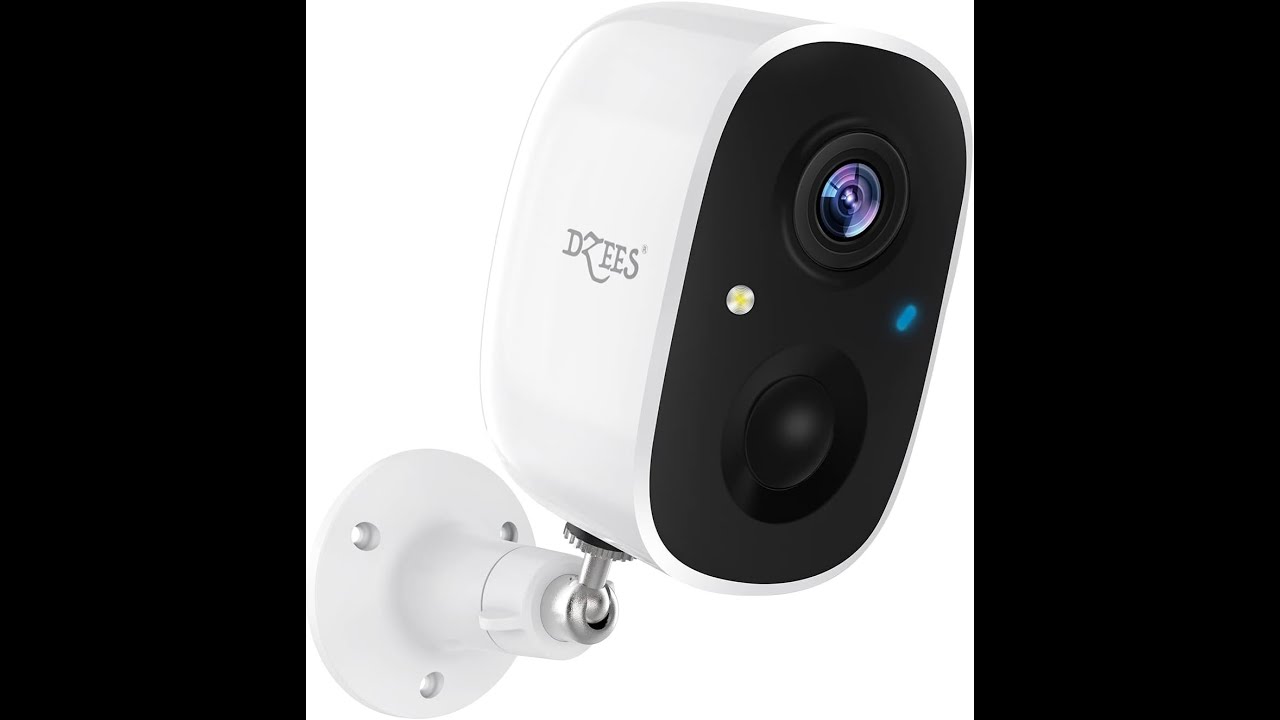 Unboxing, Setup. Dzees Security Cameras Wireless Outdoor - Spotlight & Siren.