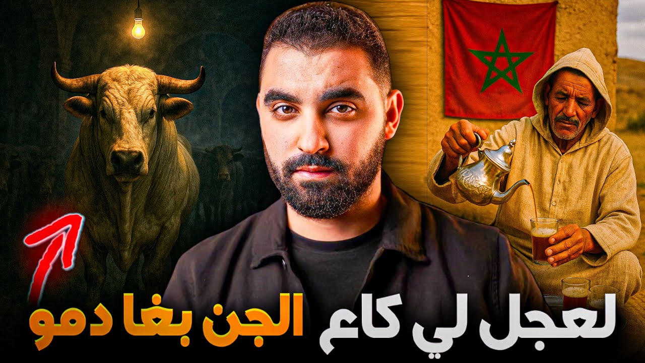 لعجل لي كاع الجن بغا دمو 🔥| قصة مغربية رائعة 🇲🇦 فيها الغموض، التشويق، الإثارة