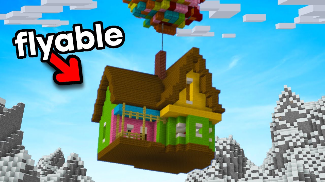 I Made a House Fly in Minecraft!