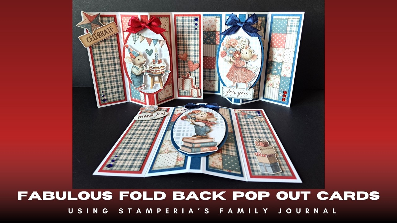 Create Fun, Fold Back Pop Out Cards, Economically With Ease