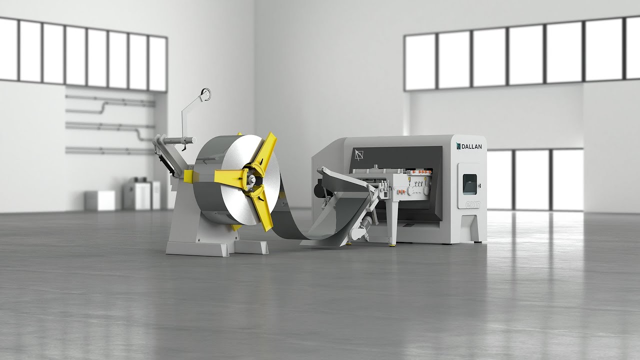 Coil fed punching machine: servo electric EXN by Dallan