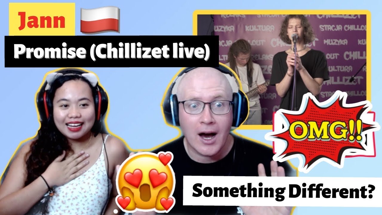 Jann - Promise | Chillizet Live Session | REACTION!🇵🇱