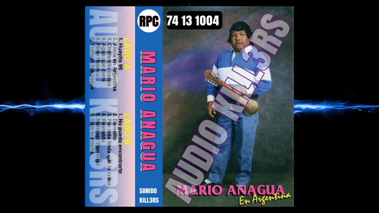 🇧🇴🇧🇴 MARIO ANAGUA DEL AÑO 1994 MATERIAL VERSIÓN ORIGINAL CD ▶️ ✔