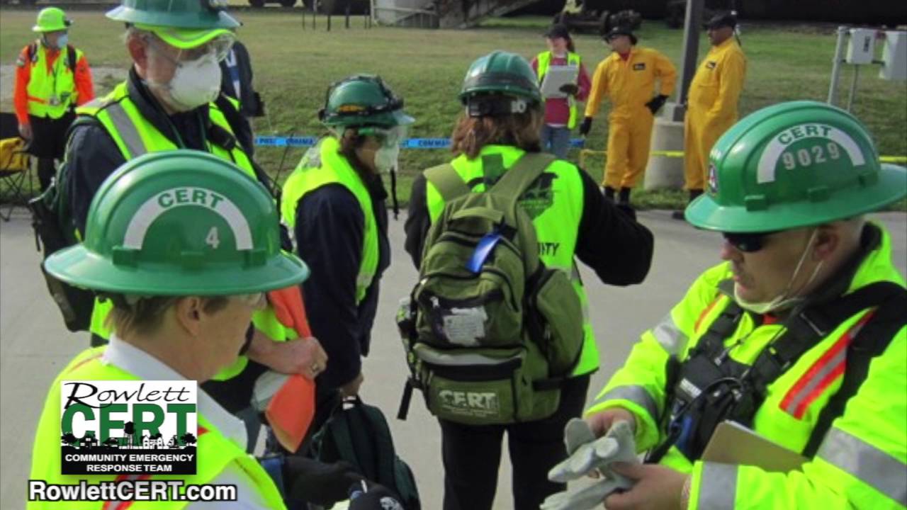Rowlett Community Emergency Response Team (CERT)