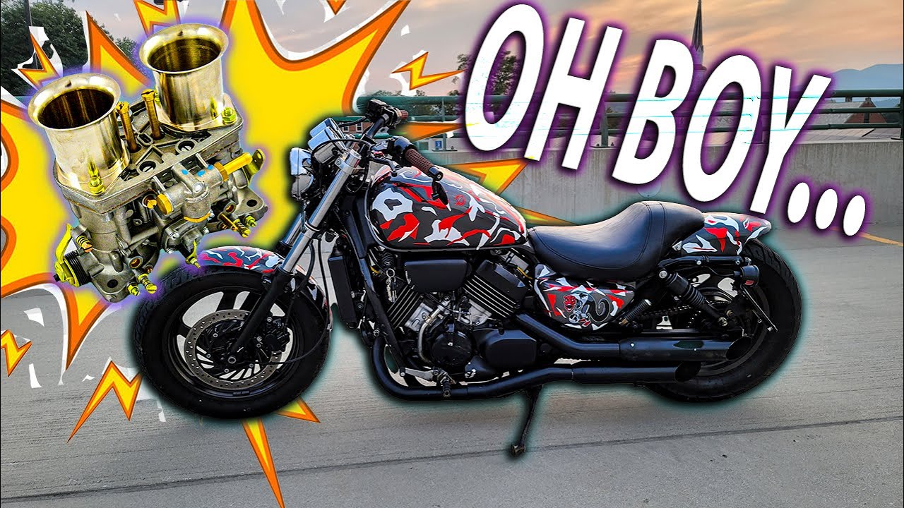 Honda Magna Carb Rebuild - WHAT #$%& HAPPENED?!