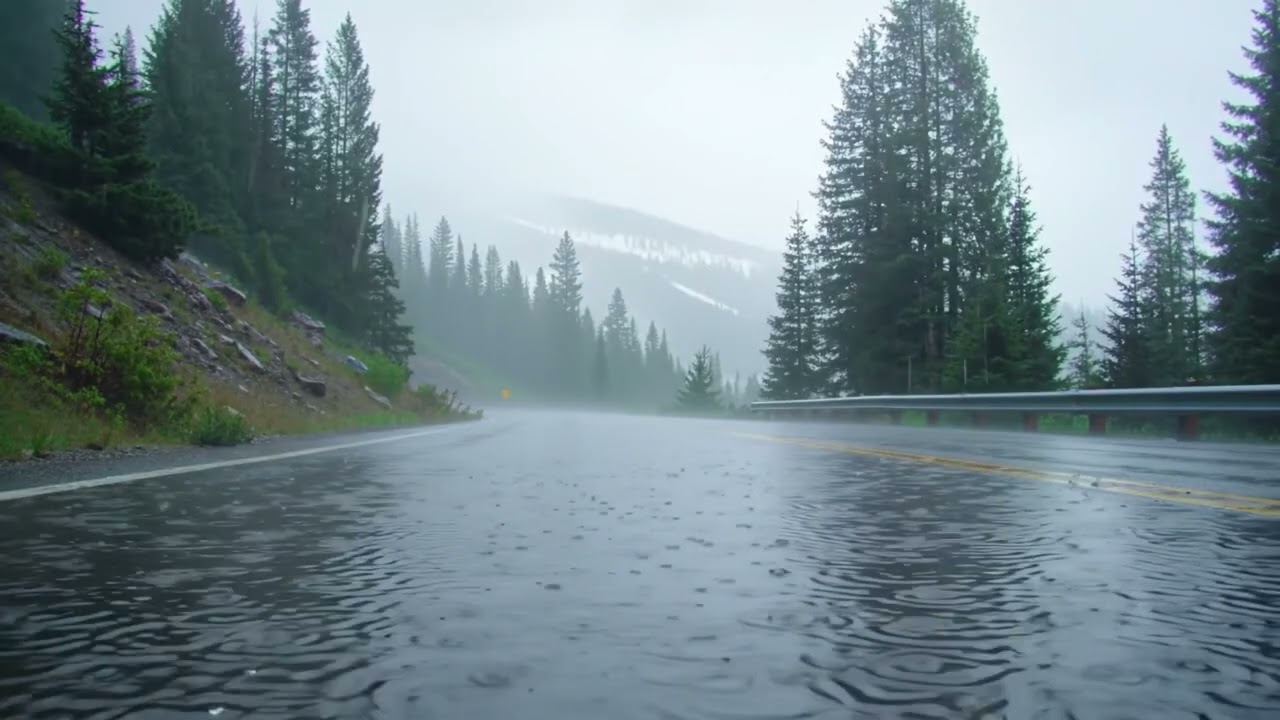 Dark Forest, Wet Road &mdash; The Perfect Sleep Sound