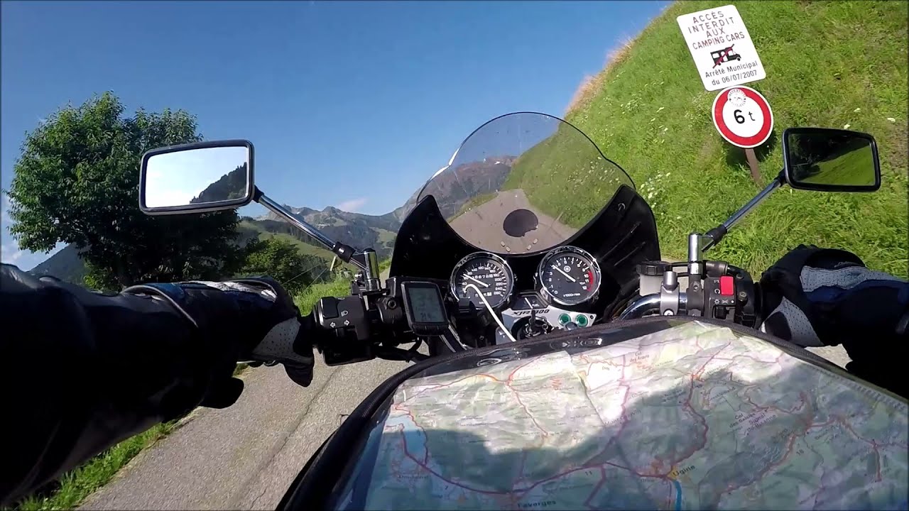 XJR 1300 : lac de Roselend par le col du Pré