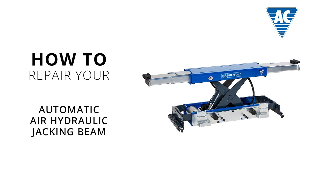 How to repair your automatic air hydraulic jacking beam