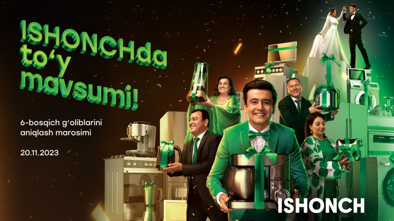 Ishonchda to'y mavsumi aksiyasi 6-bosqichi g'oliblarini aniqlandi