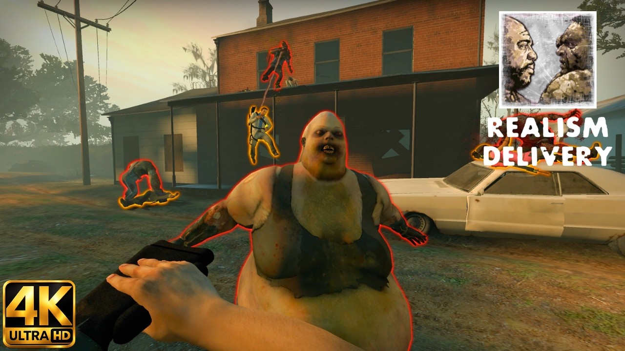 LEFT 4 DEAD 2 - REALISM DELIVERY VERSUS - SWAMP FEVER - NEW MODE!