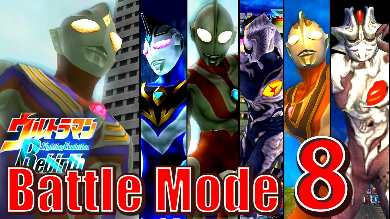 Ultraman FER - Battle Mode Part 8 -  ULTRAMAN TIGA ( 1080P HD )
