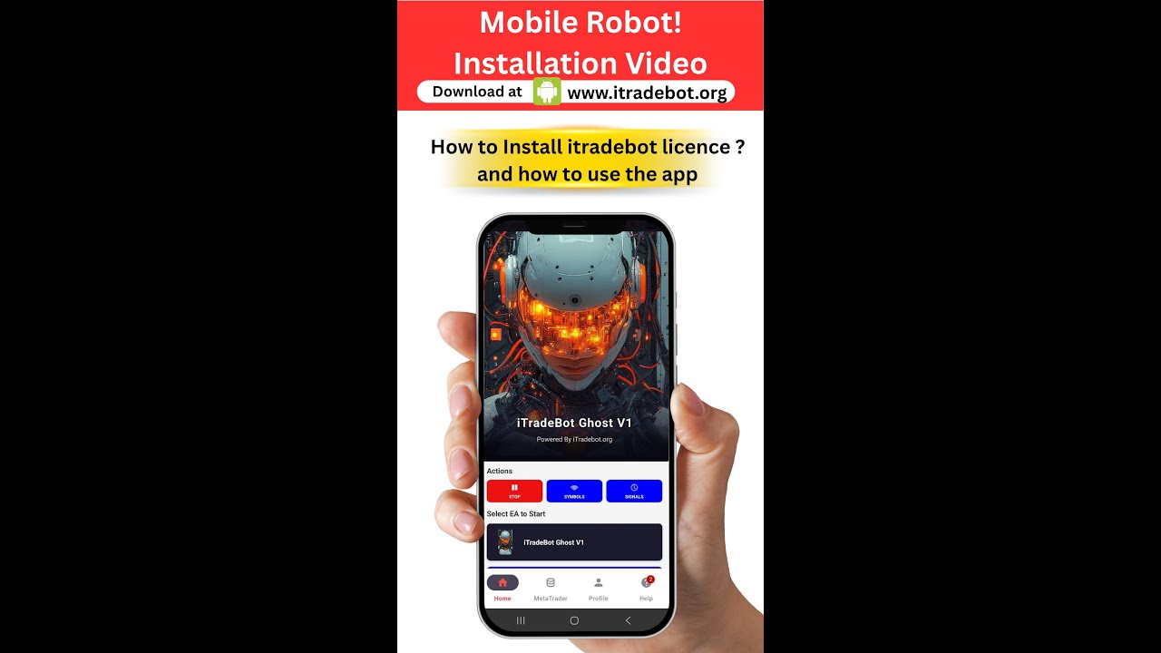 How to Install iTradeBot App and Licence Key