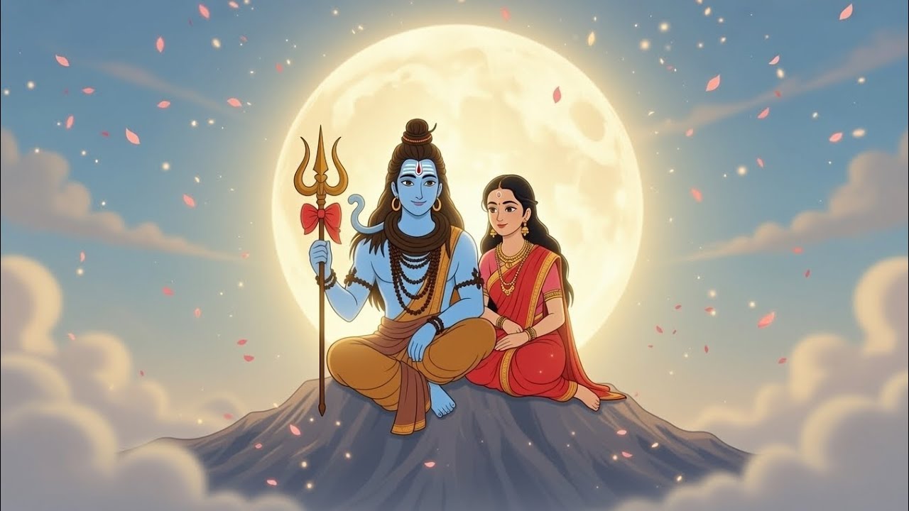 गौरा–महादेव शिवरात्रि ध्यान गीत | Om Namah Shivaya Jap | Shiv Parvati Divine Bhajan