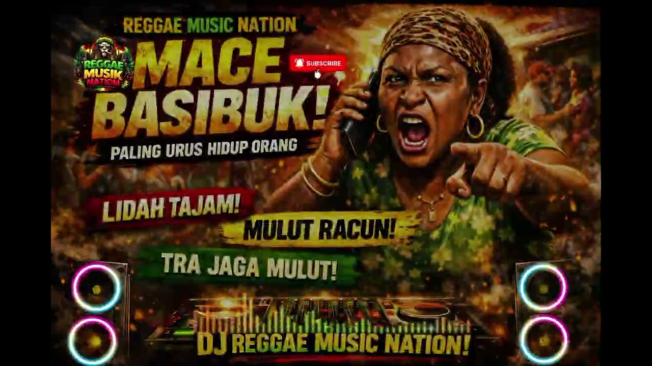 MACE BASIBUK 🔥 Mulut Racun | DJ Reggae Music Nation #reggae #lagutimur #shortsviral 