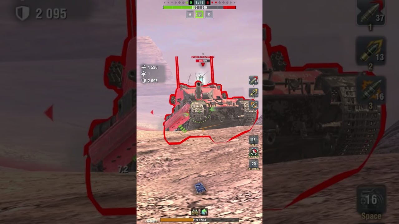 1vs3 Зачётный аппарат Felice Dust Storm, 6109 DMG, 6 FRAGs