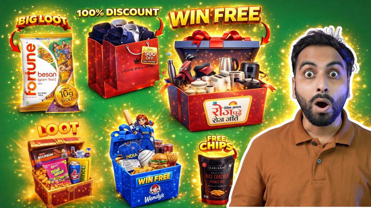 Fortune Loot | Dainik Jagran Roj Khelo Roj Jeeto | Louis Philippe 100% Off | Wendys FREE Merch |