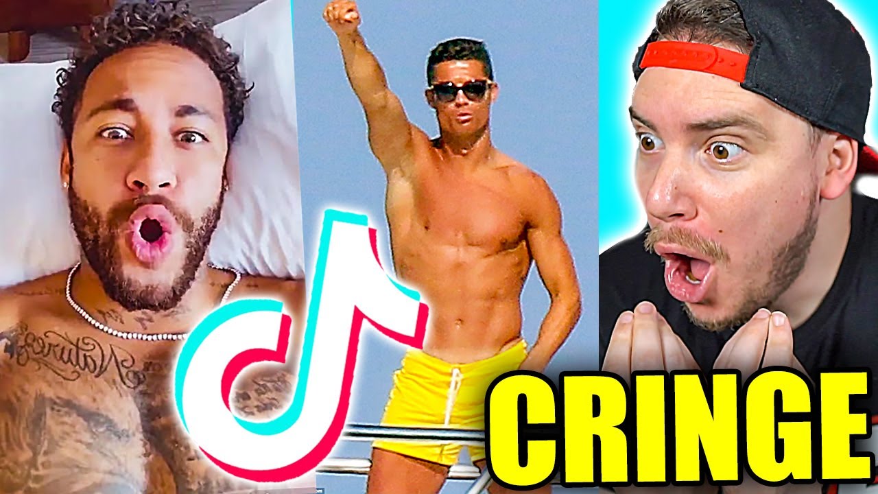 REAZIONE ai TIK TOK dei CALCIATORI... #2 *cringe...*