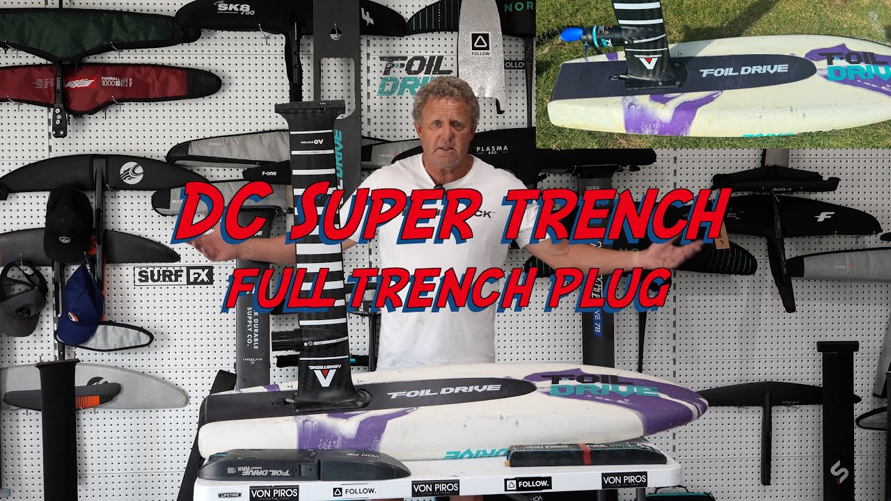 Заглушка для траншей DC Super Trench Foil Drive.