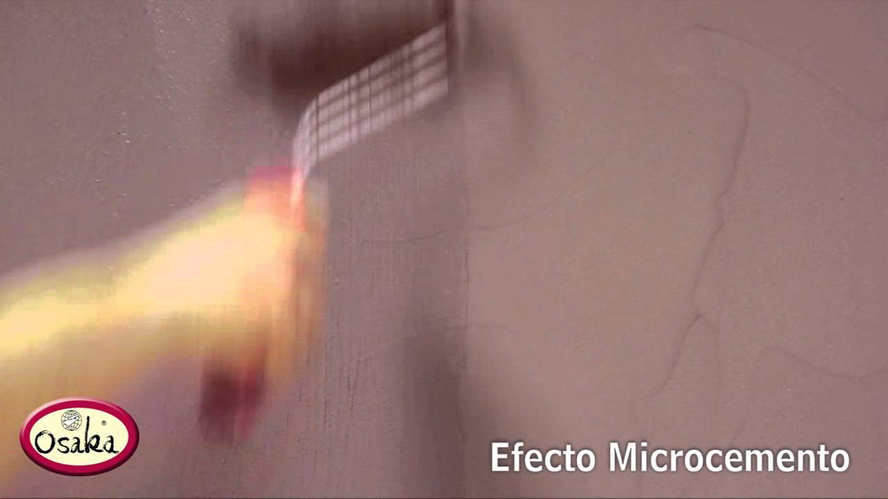 Aplicación de Efecto Microcemento - Vídeo © 2011 Arte Osaka, S.A.