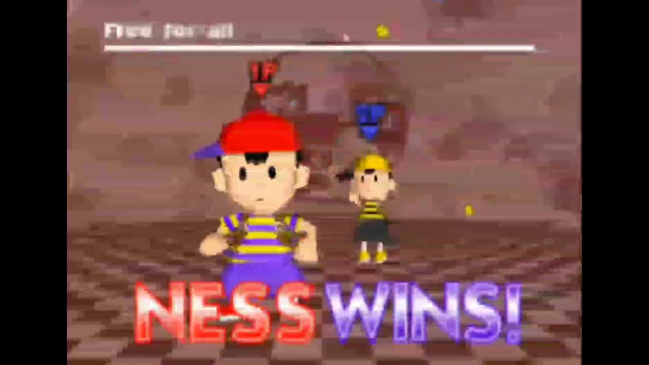 Super Smash Bros 64 All Characters Victory Poses