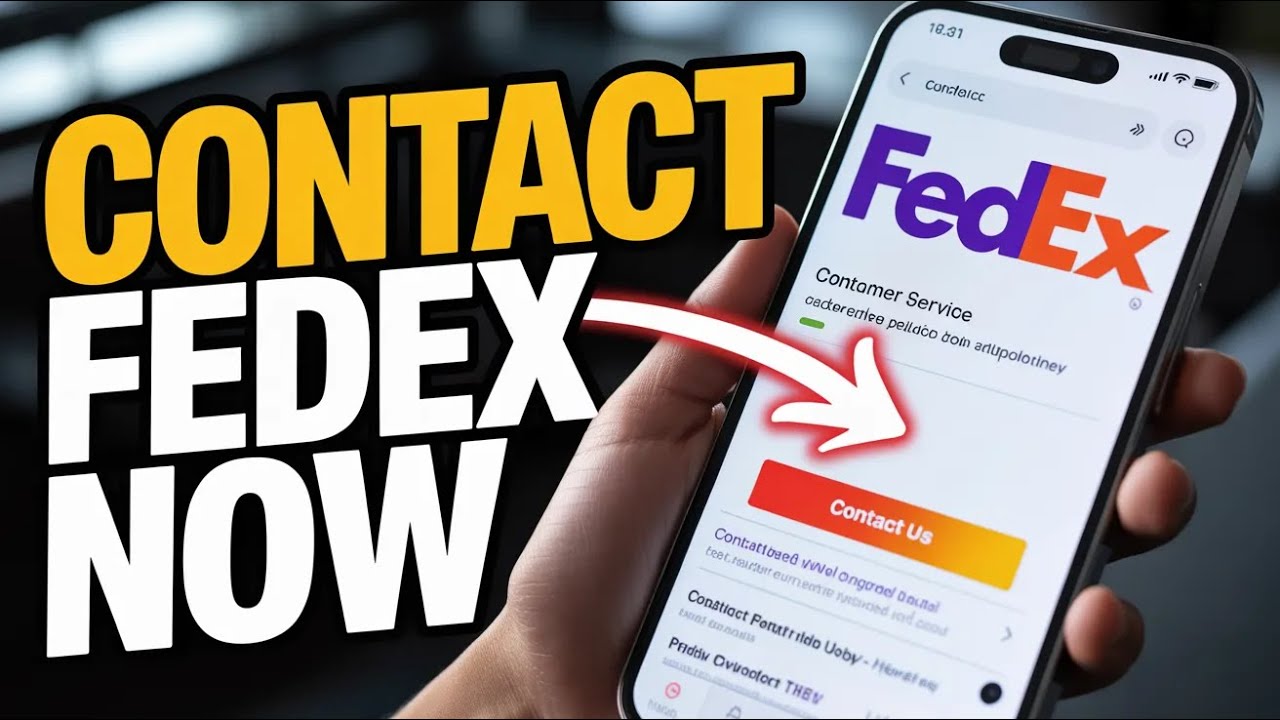 How to contact FedEx customer service - Direct Link