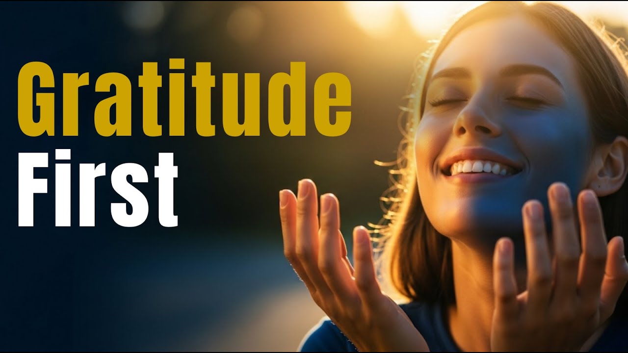 First Thought Prayer — Begin Your Day with Gratitude and God’s Peace