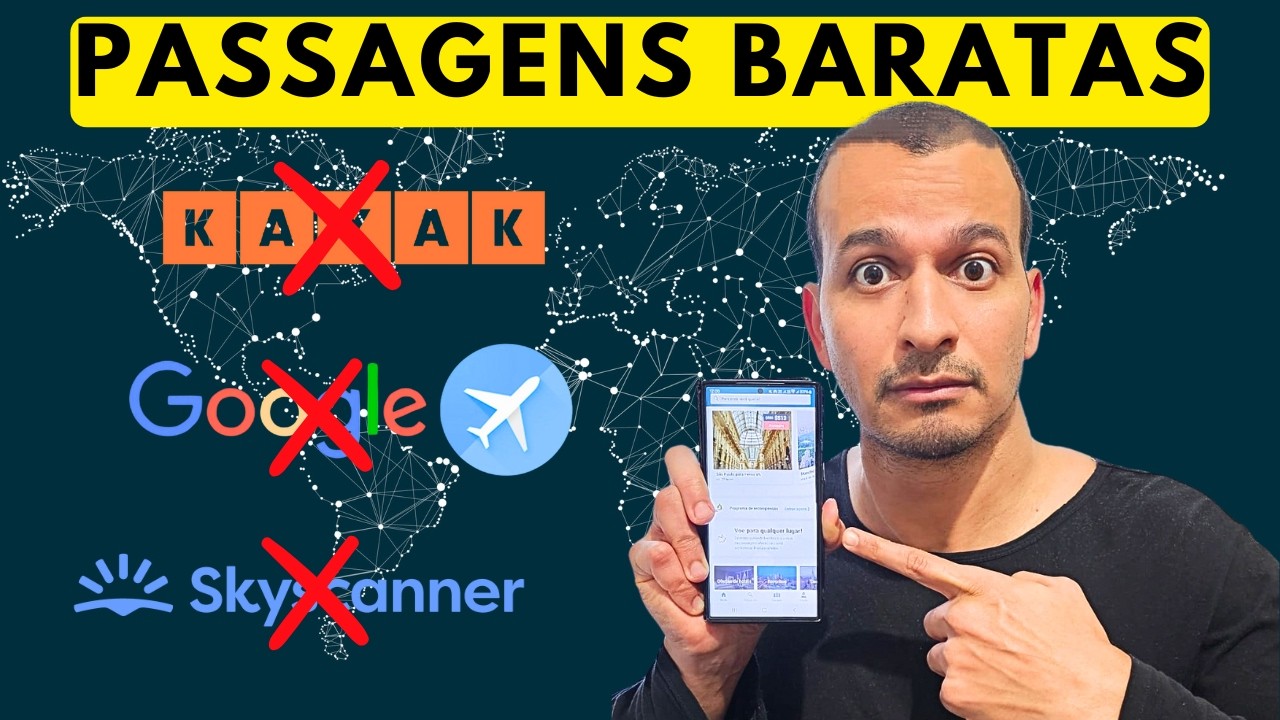 4 Sites para Comprar Voos Baratos que NINGUÉM Divulga | Como Encontrar Passagens Aéreas Baratas