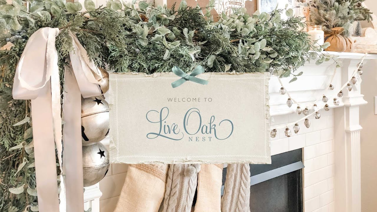 Live Oak Nest | French Country Farmhouse Christmas Tour