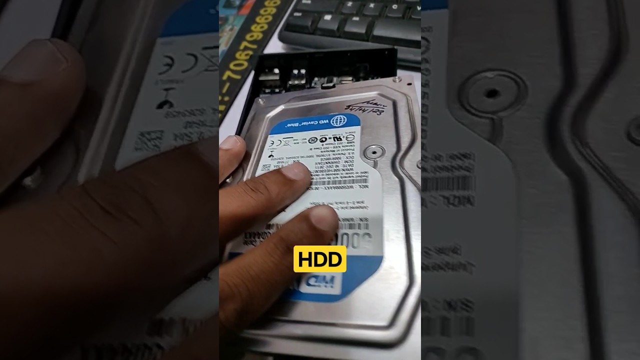 How to Connect External Desktop HDD | Hard Drive Connecting Case#macnitesh #harddrives