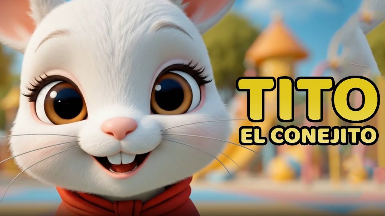 Tito el Conejito 🐰 | Canción Infantil Karaoke (CON LETRA) | Baila Boing-Boing