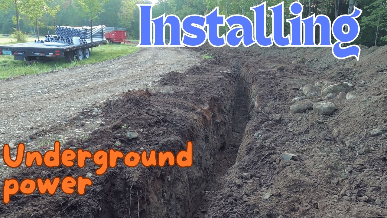 Installing underground primary electrical service - Part 1