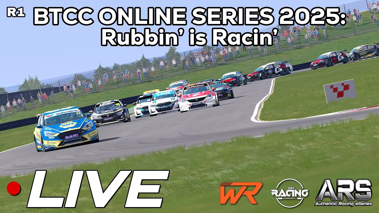 Authentic Racing eSeries - BTCC 2025 - Round 1 -  Snetterton