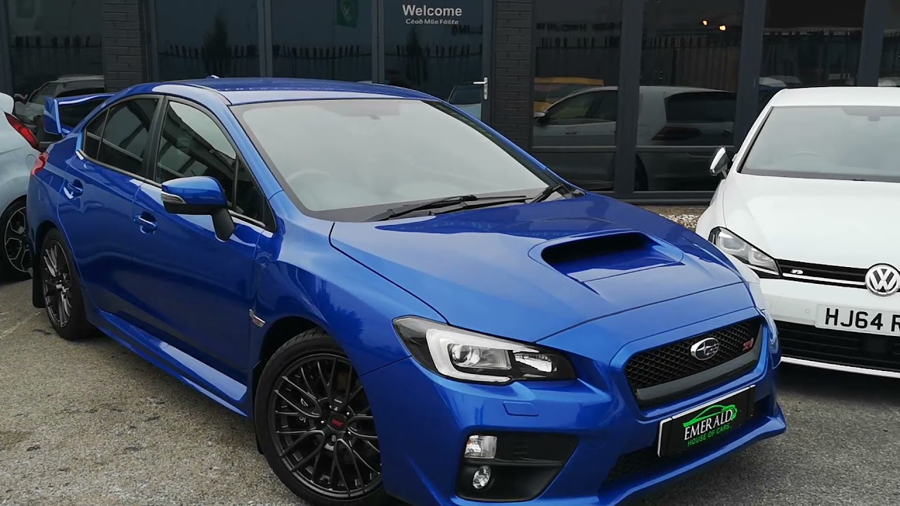 2016 SUBARU WRX 2.5 STI TYPE UK 4d 300BHP SA16PLH