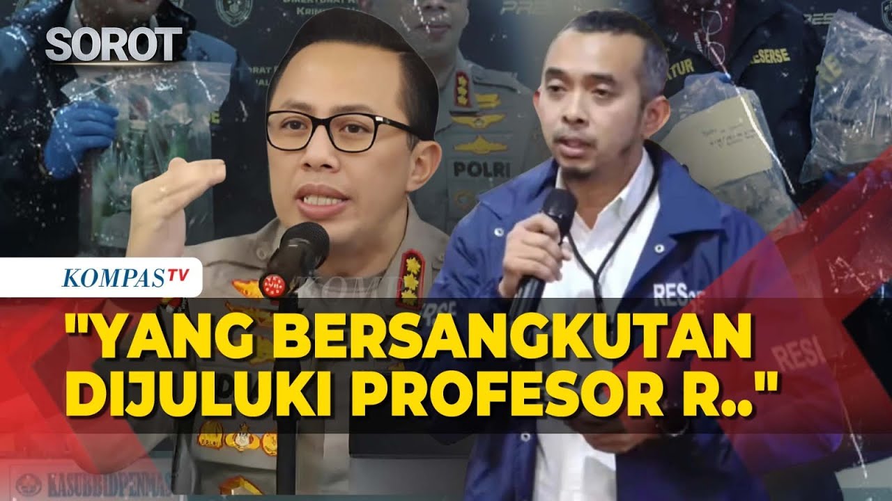Polisi Ungkap Peran ‘Profesor R’ Diduga Jadi Koordinator & Sebar Tutorial Buat Molotov