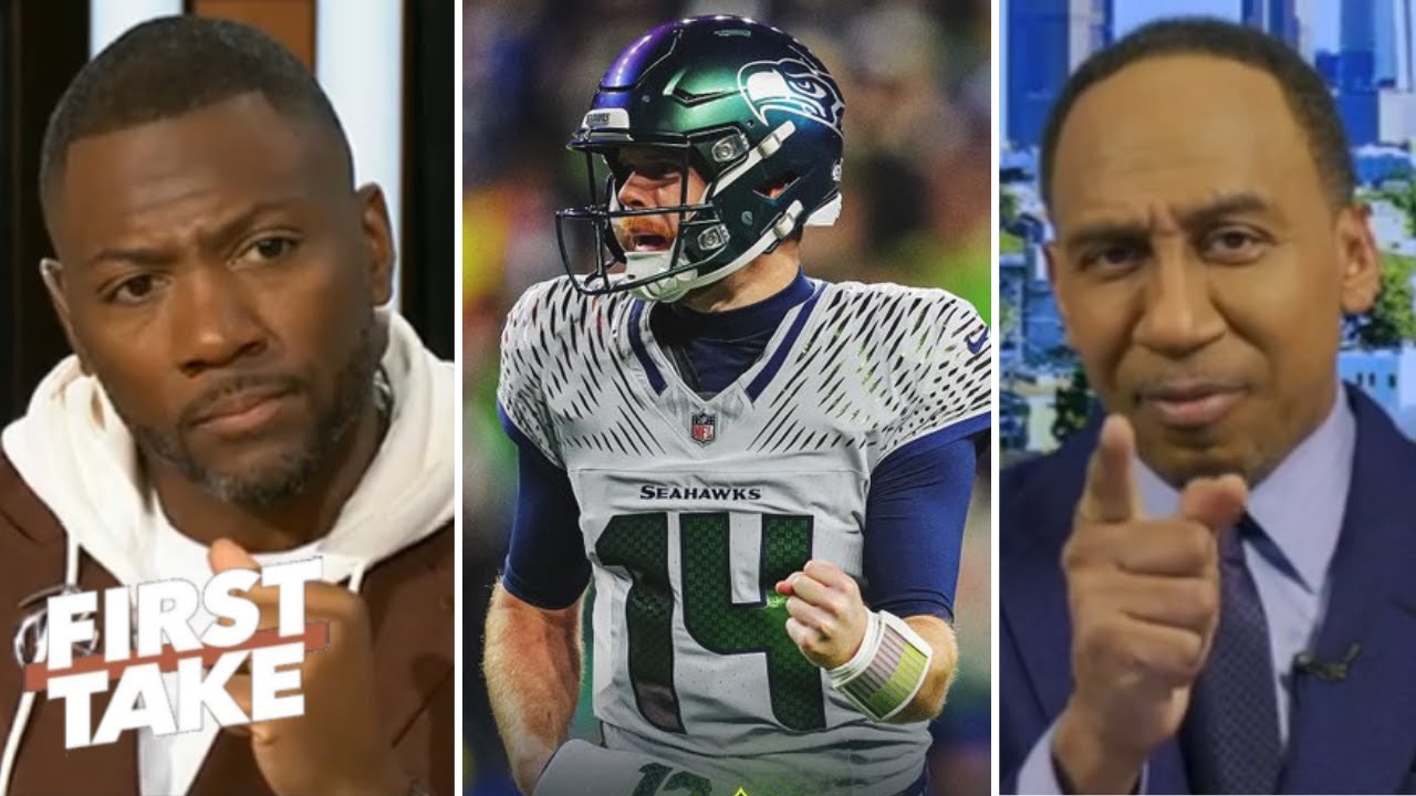 FIRST TAKE | I'm WRONG about Sam Darnold! - Stephen A. claims Seahawks are 'legit' Super Bowl threat