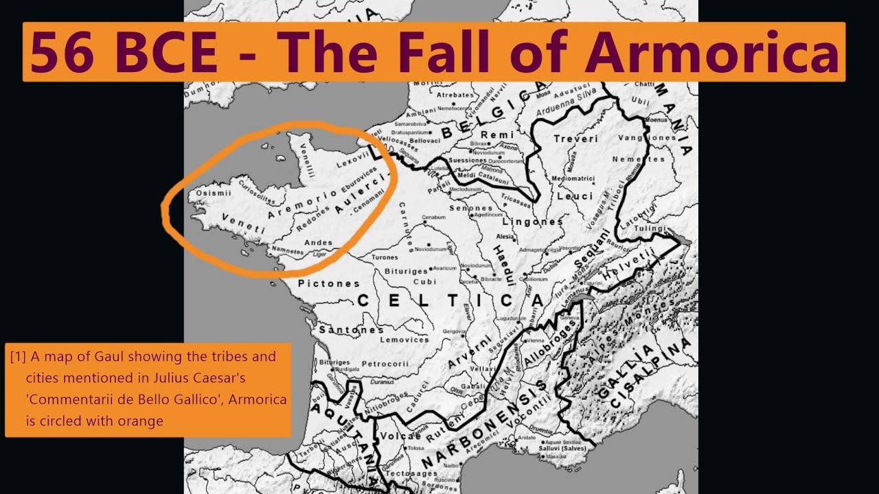 56 BCE - The Fall of Armorica