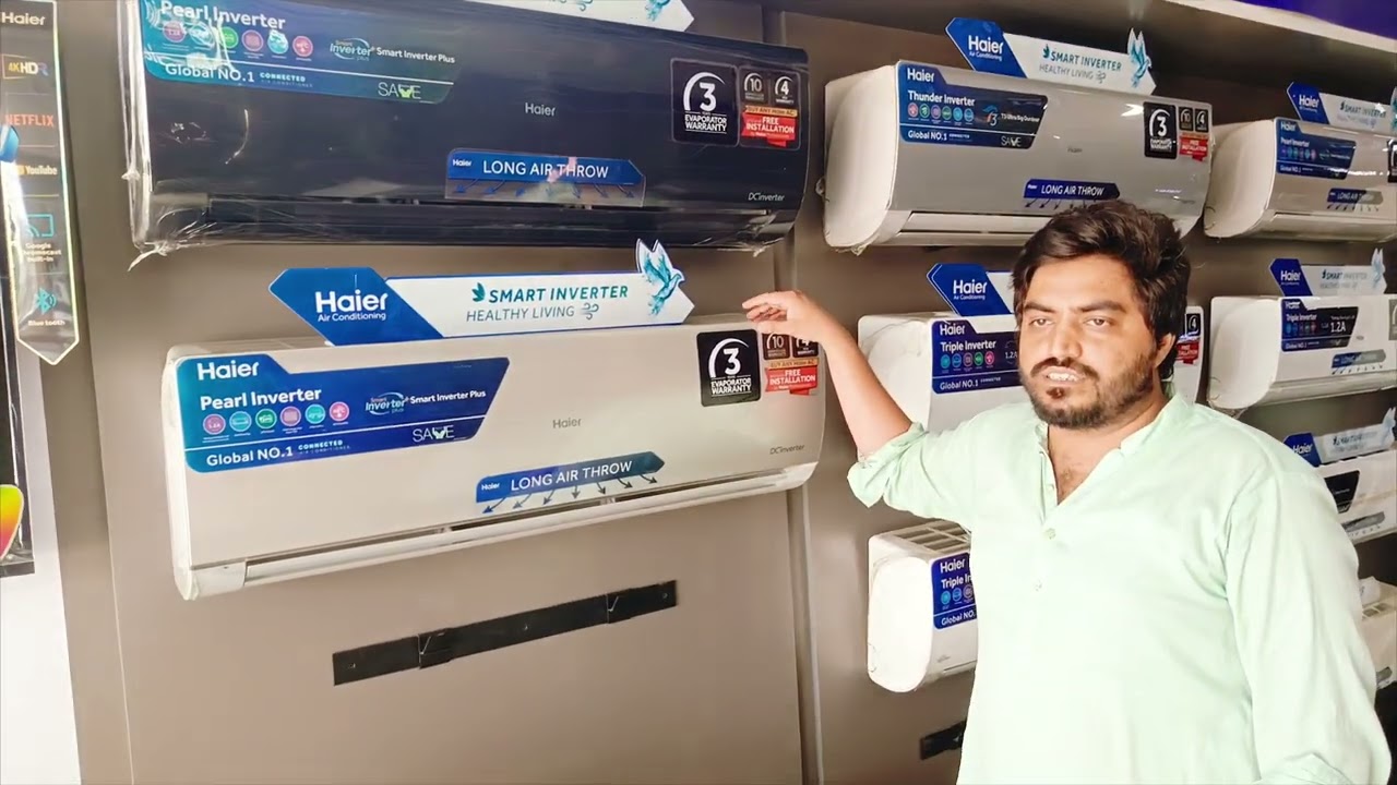 Haier Latest Pearl series Dc inverter Ac's