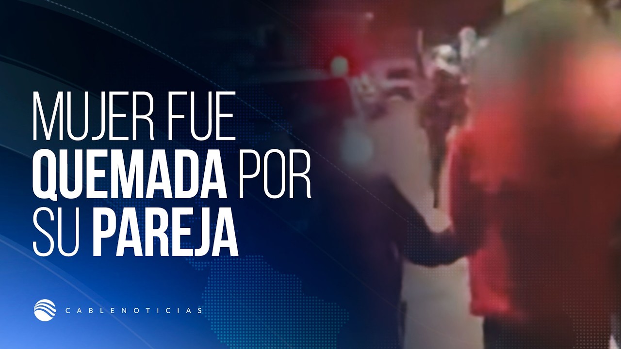 Capturaron a hombre que quemó a su pareja frente a sus hijas