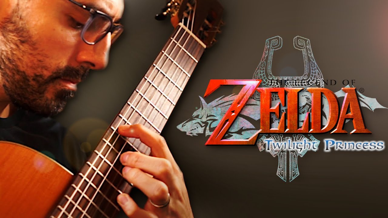 ZELDA TWILIGHT PRINCESS MEDLEY on CLASSICAL GUITAR [Hyrule Field, Ilia's Theme, Midna's Lament]