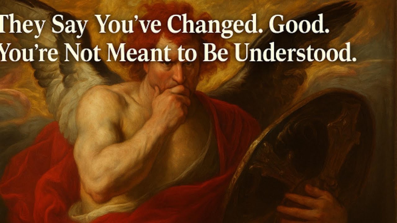 They Say You’ve Changed. Good. You’re Not Meant to Be Understood.