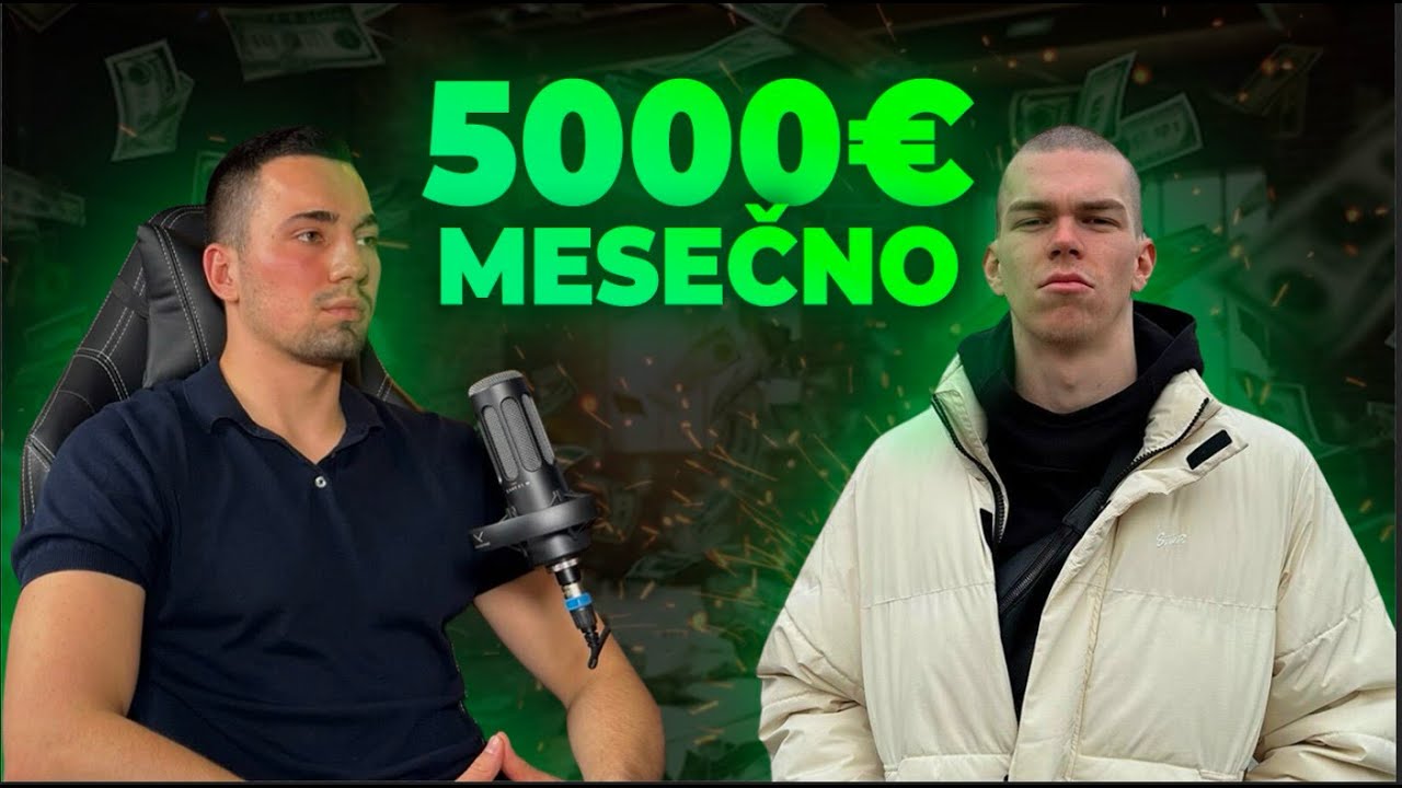 5,000€ MESEČNO KUCAJUĆI PORUKE NA INSTAGRAMU?! Kako Damjan Zaradjuje kroz SMMA?