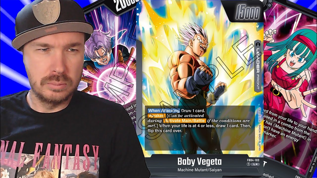 Super Baby Vegeta Deck Demo - Combo Cycle of Machine Mutants - Dragon Ball Fusion Strike Ultra Limit