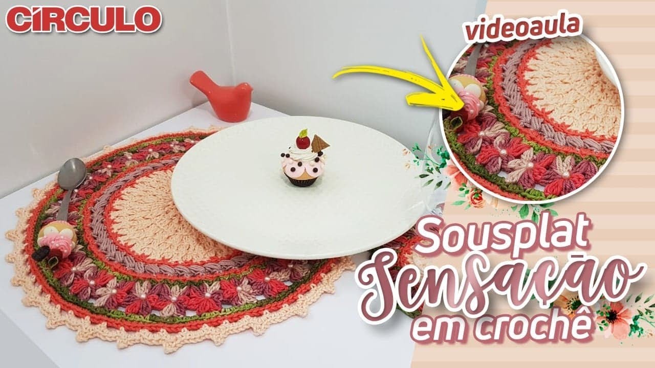 Sousplat Sensação em Crochê
