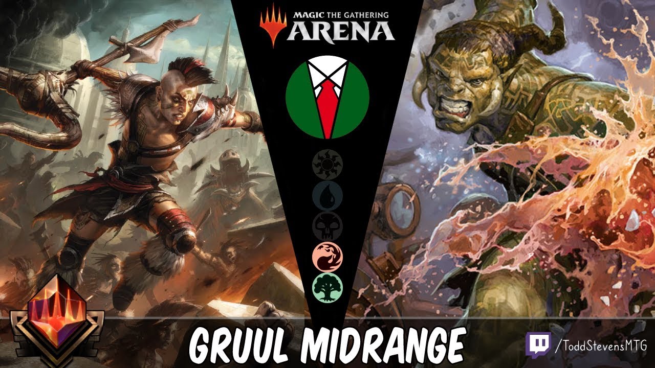 Mythic Ranked w/ Gruul Midrange! MTG Arena - Standard, 5/20/19