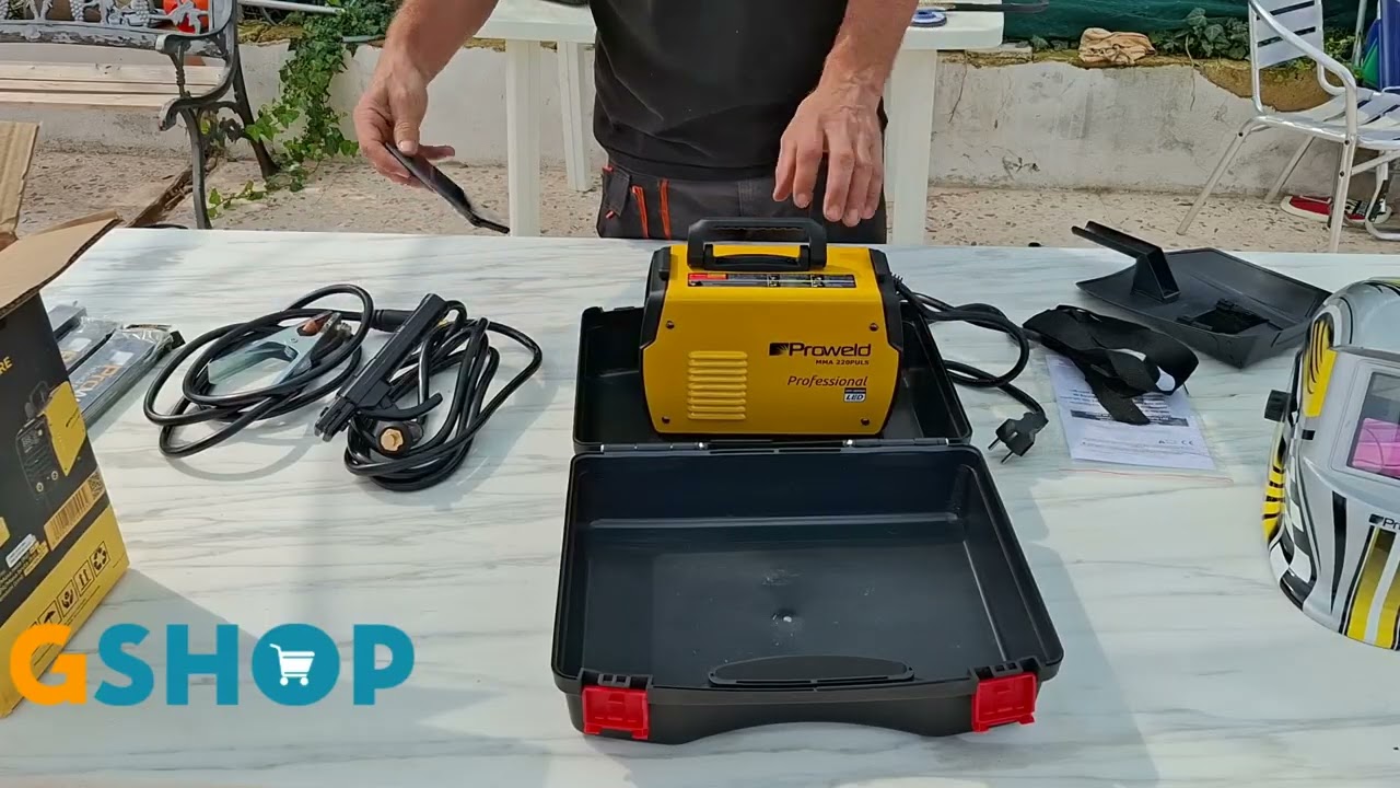 Realizarea unei bucatarii de vara - Proweld mma-220 Plus de la GShop.ro